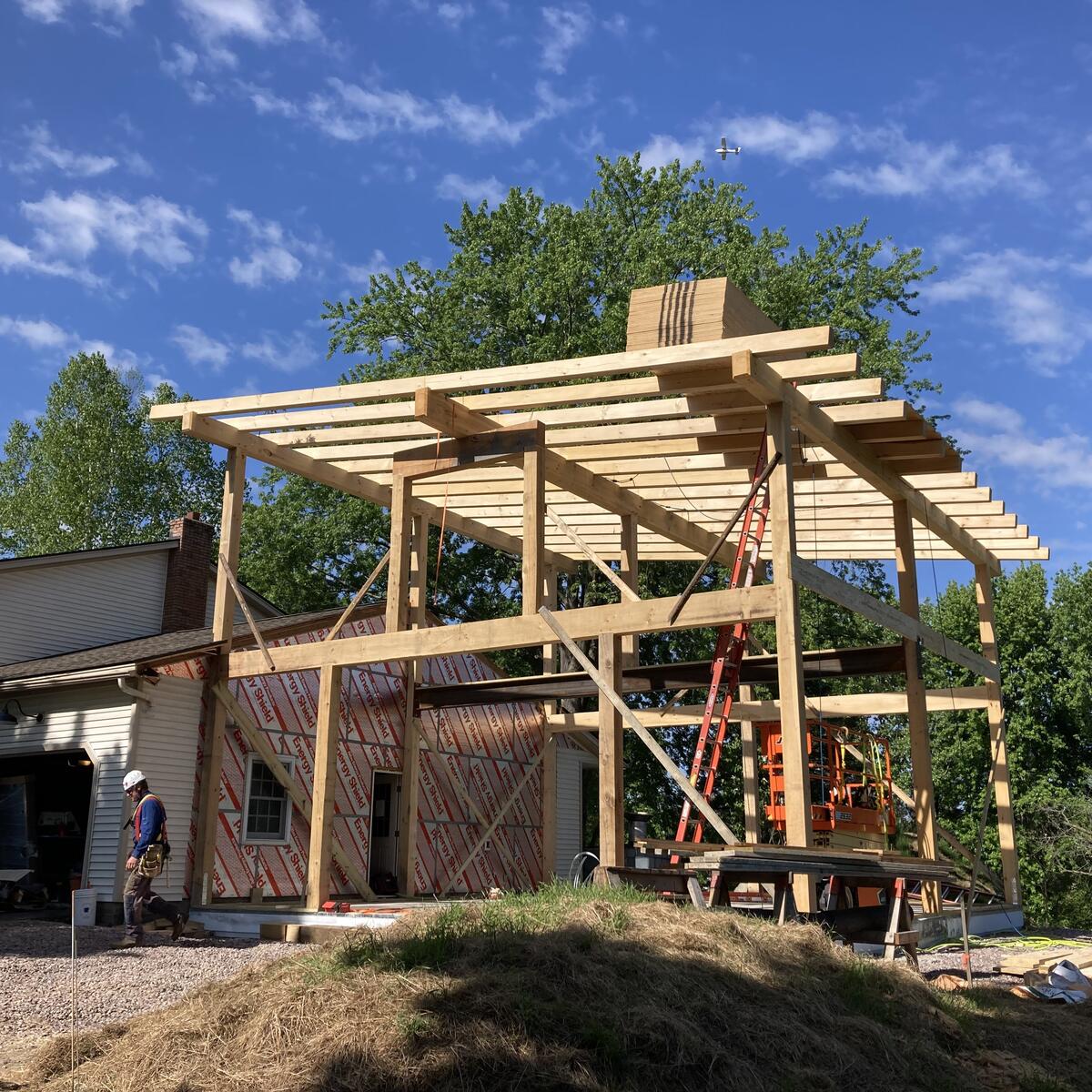 Timber Frame Shop Garage & ADU